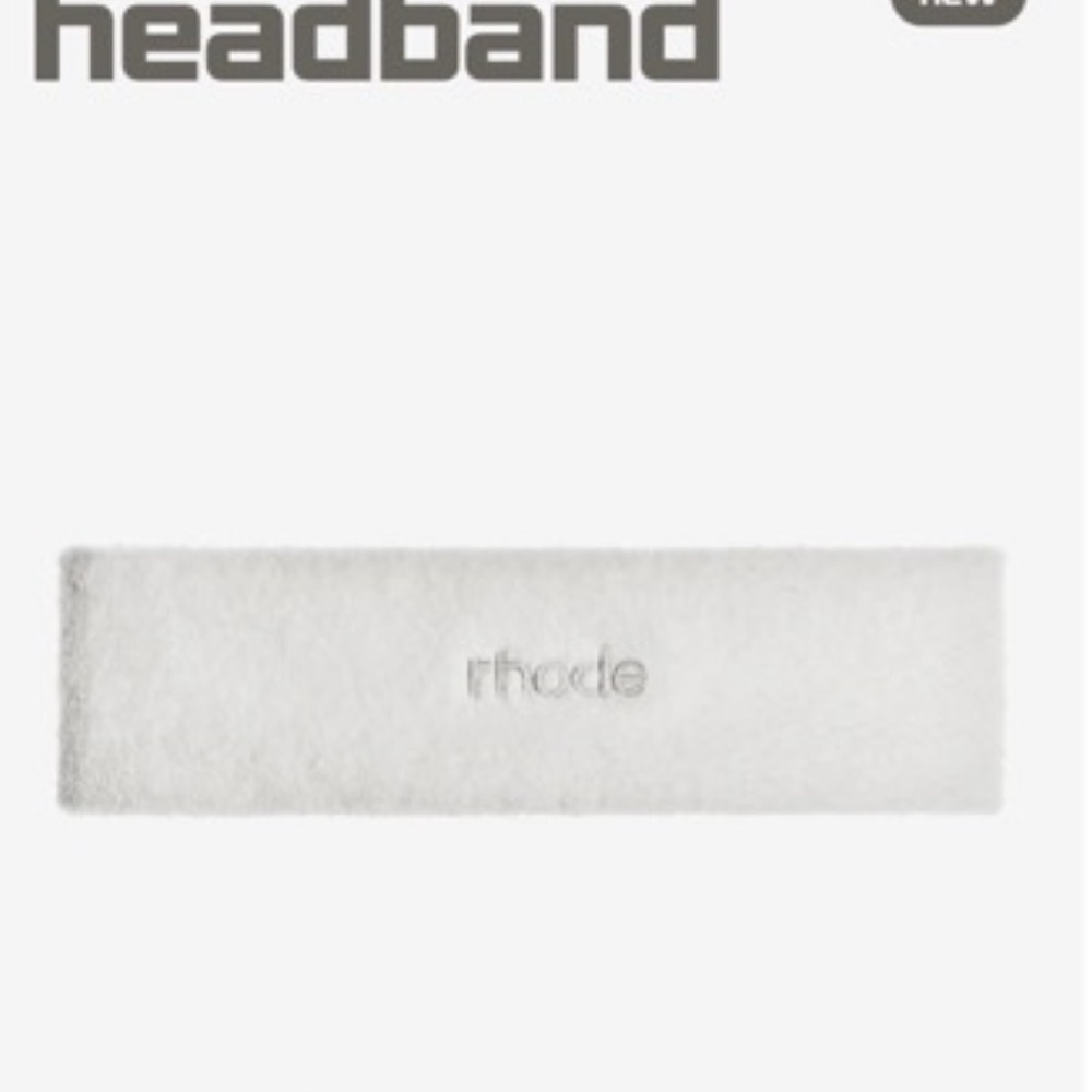 RHODE White Headband